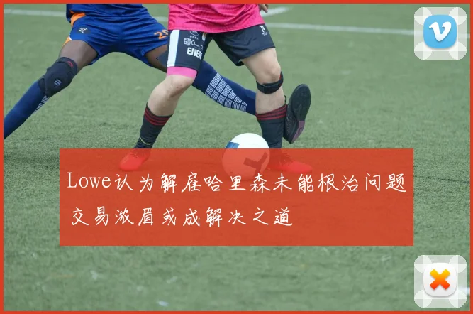 Lowe认为解雇哈里森未能根治问题交易浓眉或成解决之道